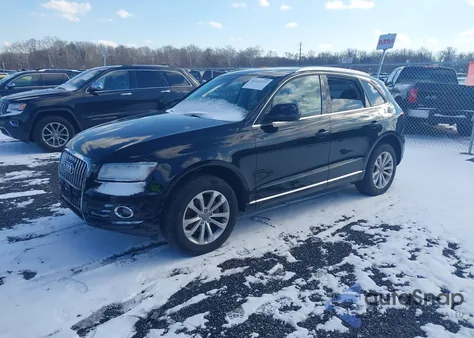 2014 Audi Q5 2.0T Premium from USA, damaged, VIN WA1LFAFP5EA064259